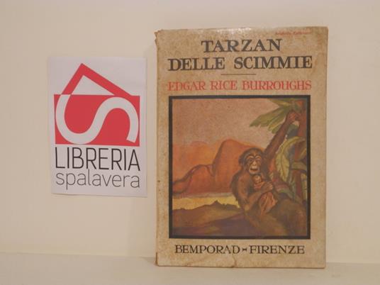 Tarzan delle scimmie - Edgar Rice Burroughs - copertina