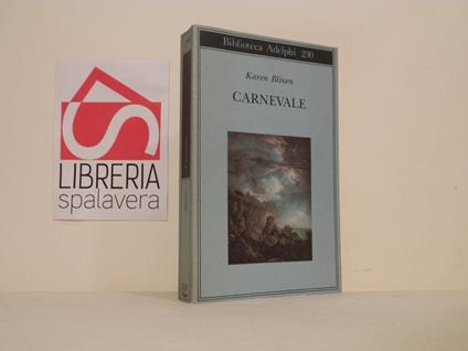 Carnevale e altri racconti postumi - Karen Blixen - copertina