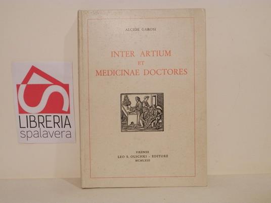 Inter artium et medicinae doctores - Alcide Garosi - copertina