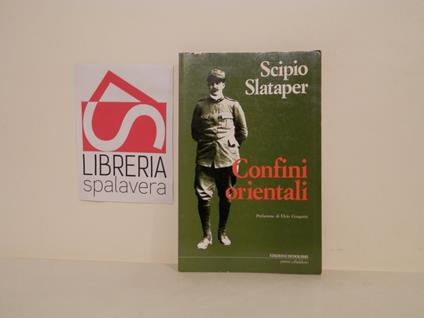 Confini orientali - Scipio Slataper - copertina