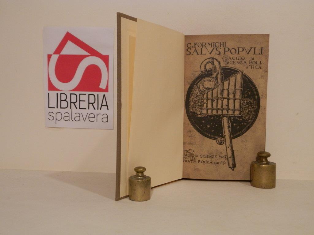 Salus populi : saggio di scienza politica