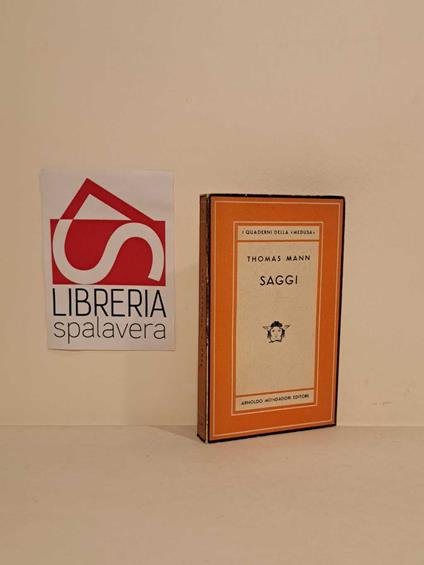 Saggi - Thomas Mann - copertina