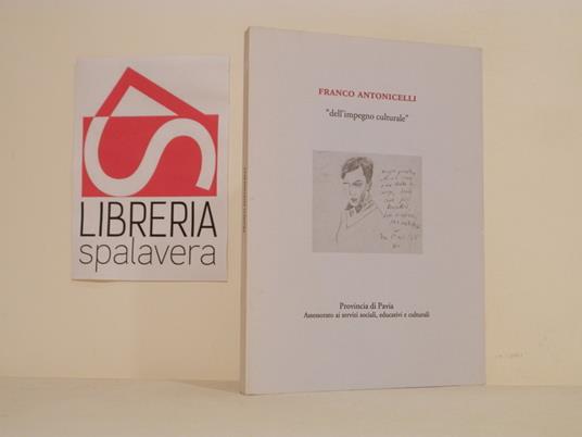 Franco Antonicelli : 'dell'impegno culturale - Franco Antonicelli - copertina