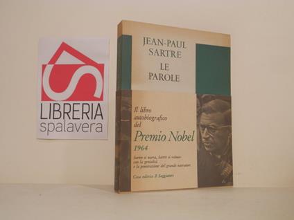 Le parole - Jean-Paul Sartre - copertina