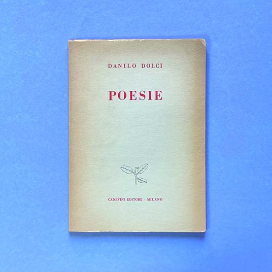 Poesie - Danilo Dolci - copertina