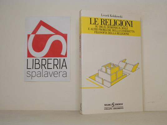 Le religioni - Leszek Kolakowski - copertina