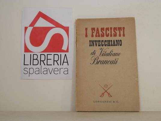 I fascisti invecchiano - Vitaliano Brancati - copertina