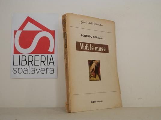 Vidi le muse - Leonardo Sinisgalli - copertina