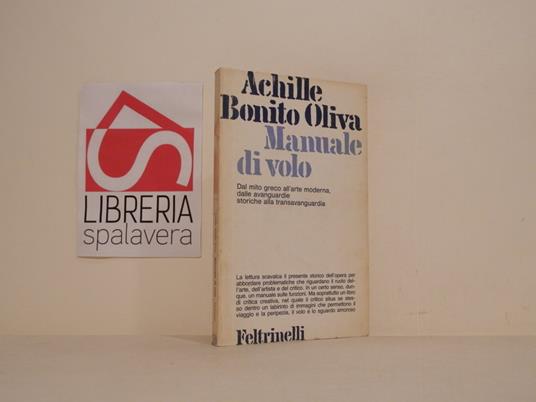 Manuale di volo - Achille Bonito Oliva - copertina