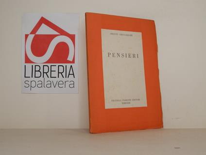 Pensieri - copertina