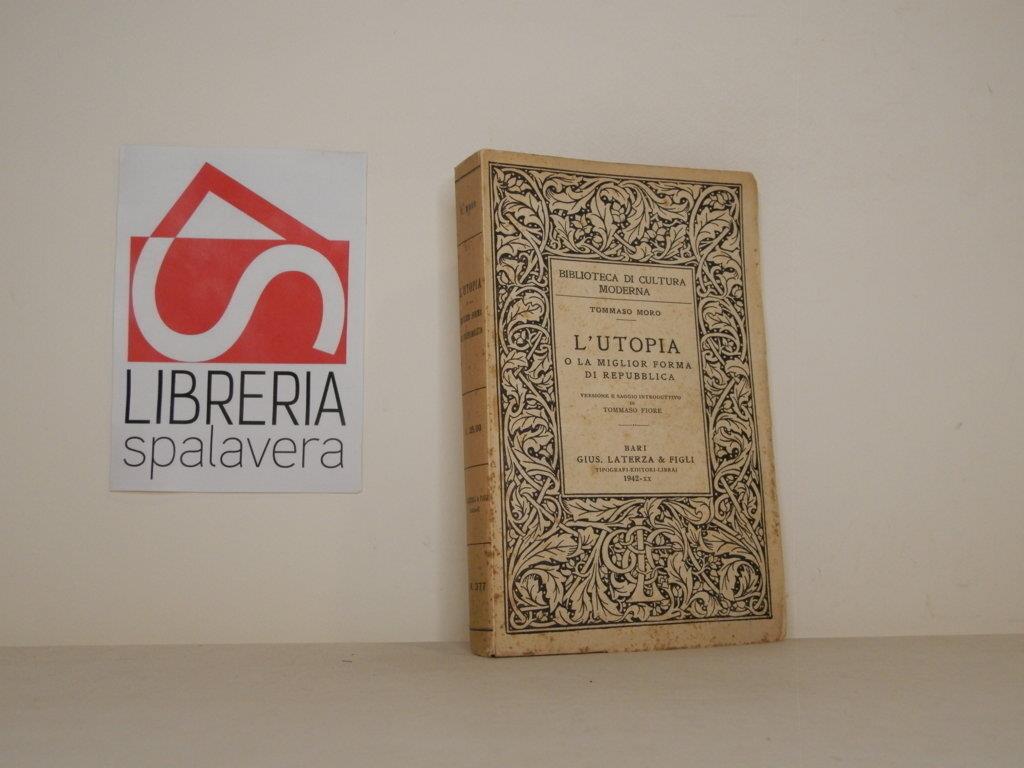 L' utopia o la miglior forma di repubblica