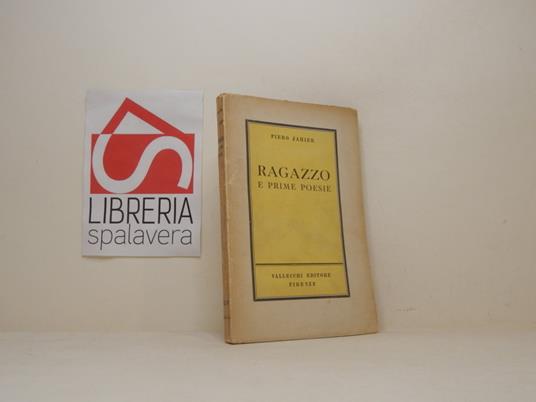 Ragazzo e prime poesie - Piero Jahier - copertina