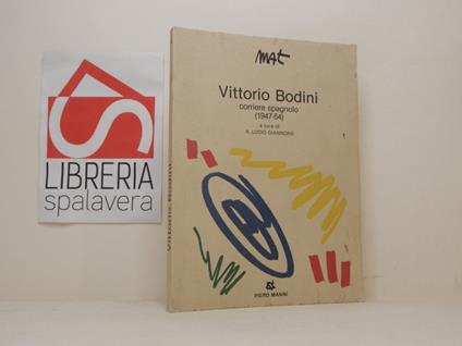 Corriere spagnolo (1947-54) - Vittorio Bodini - copertina