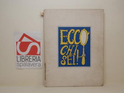 Ecco chi sei! - Angelo Frattini - copertina