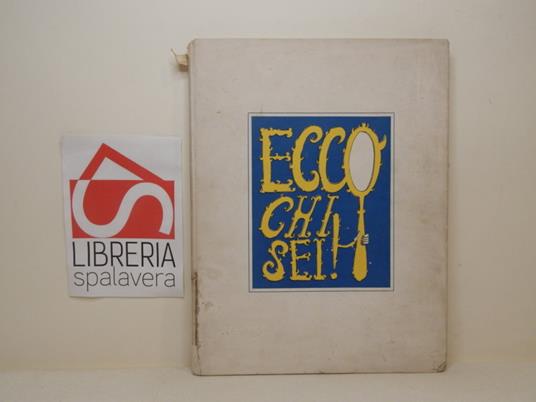 Ecco chi sei! - Angelo Frattini - copertina