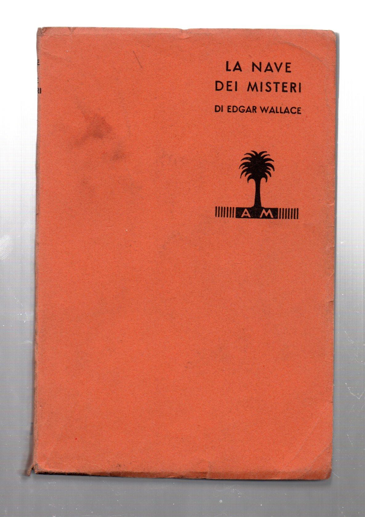 La Nave dei misteri di edgar wallace mondadori