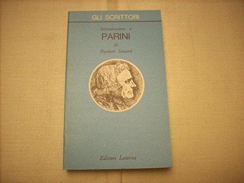 Introduzione a Parini - Norbert Jonard - copertina