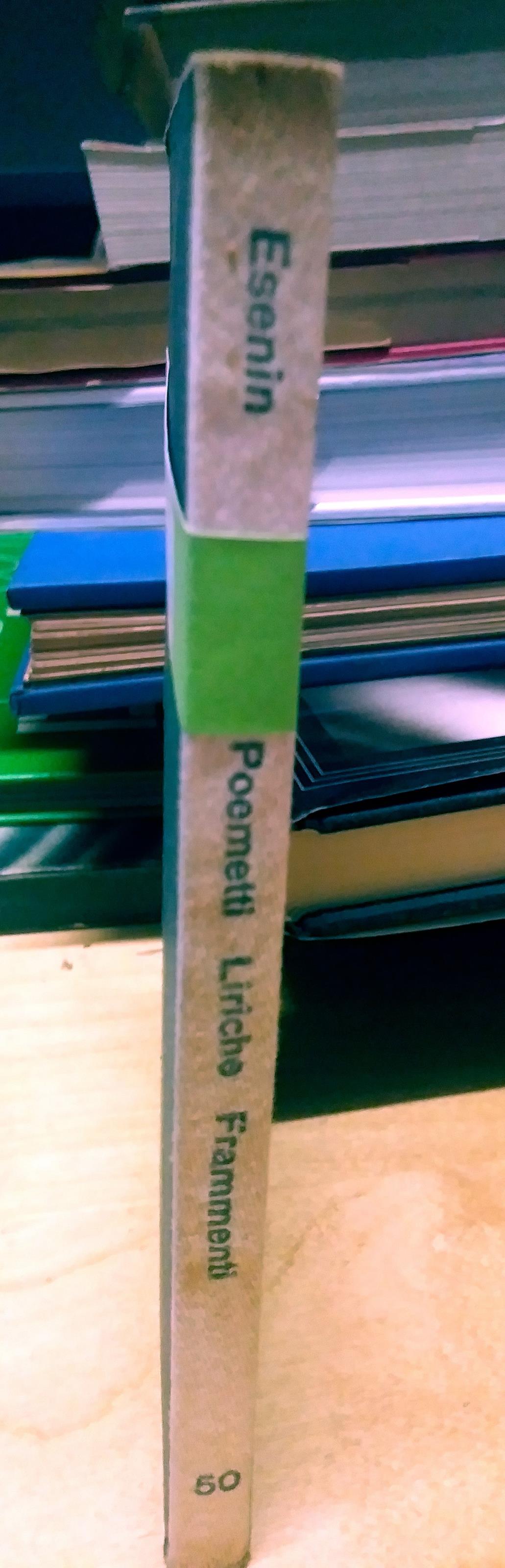 Poemetti liriche frammenti einaudi sergej esenin 1961