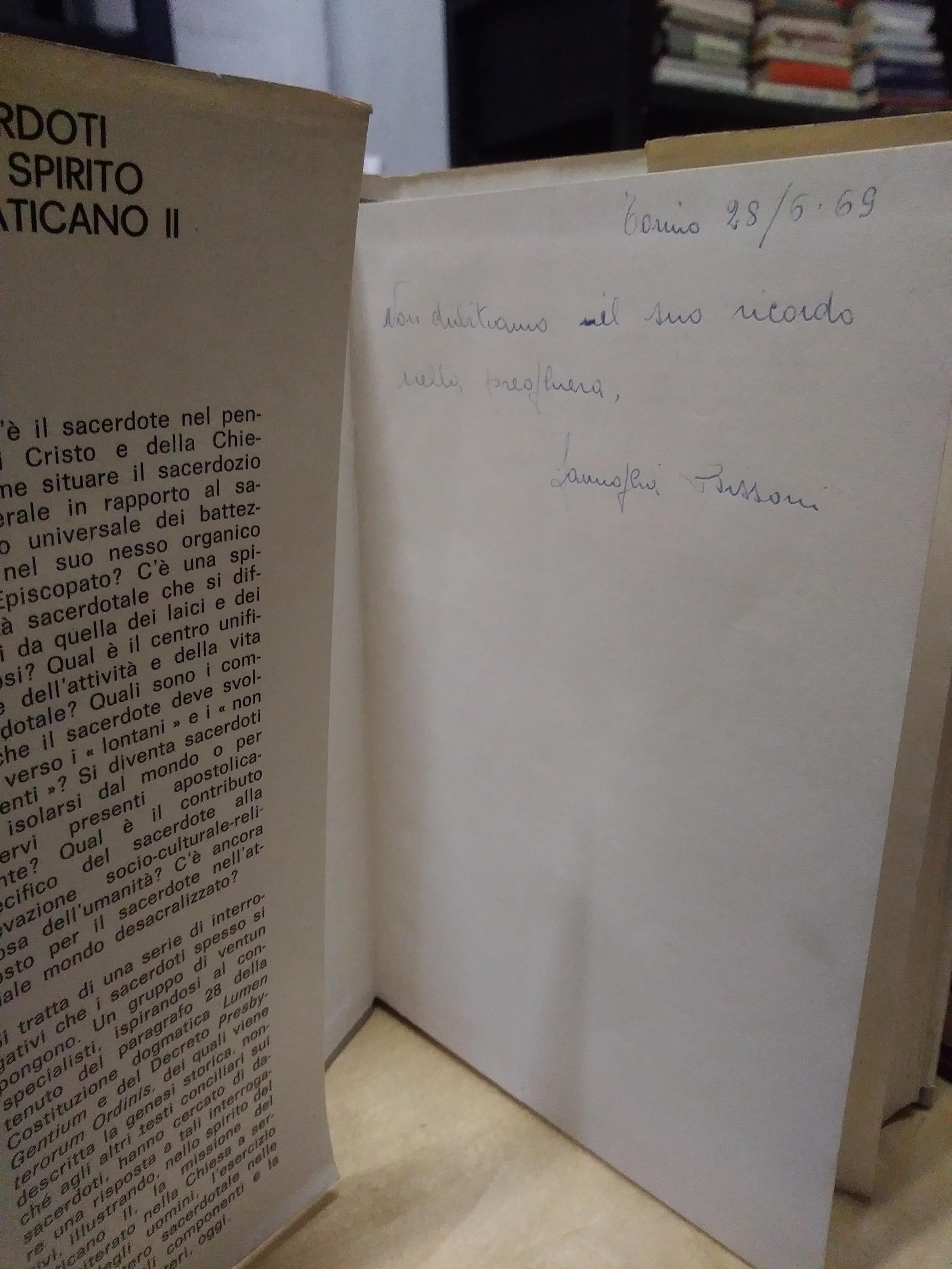 I Sacerdoti nello spirito del vaticano II