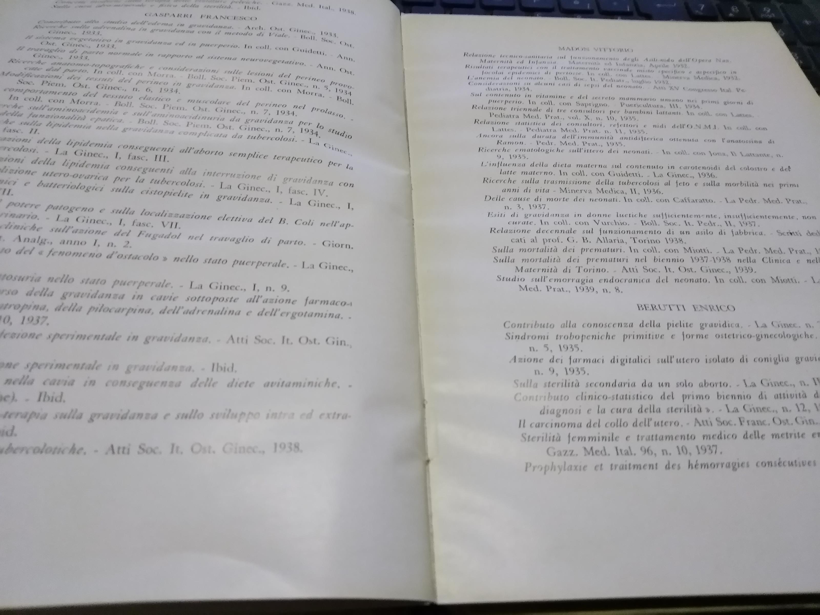 La Clinica ostetrica e ginecologia della università di torino nei tempi passati e nel presente