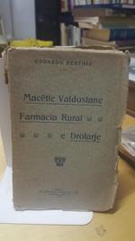 Macette valdostane farmacia rural e drolarje