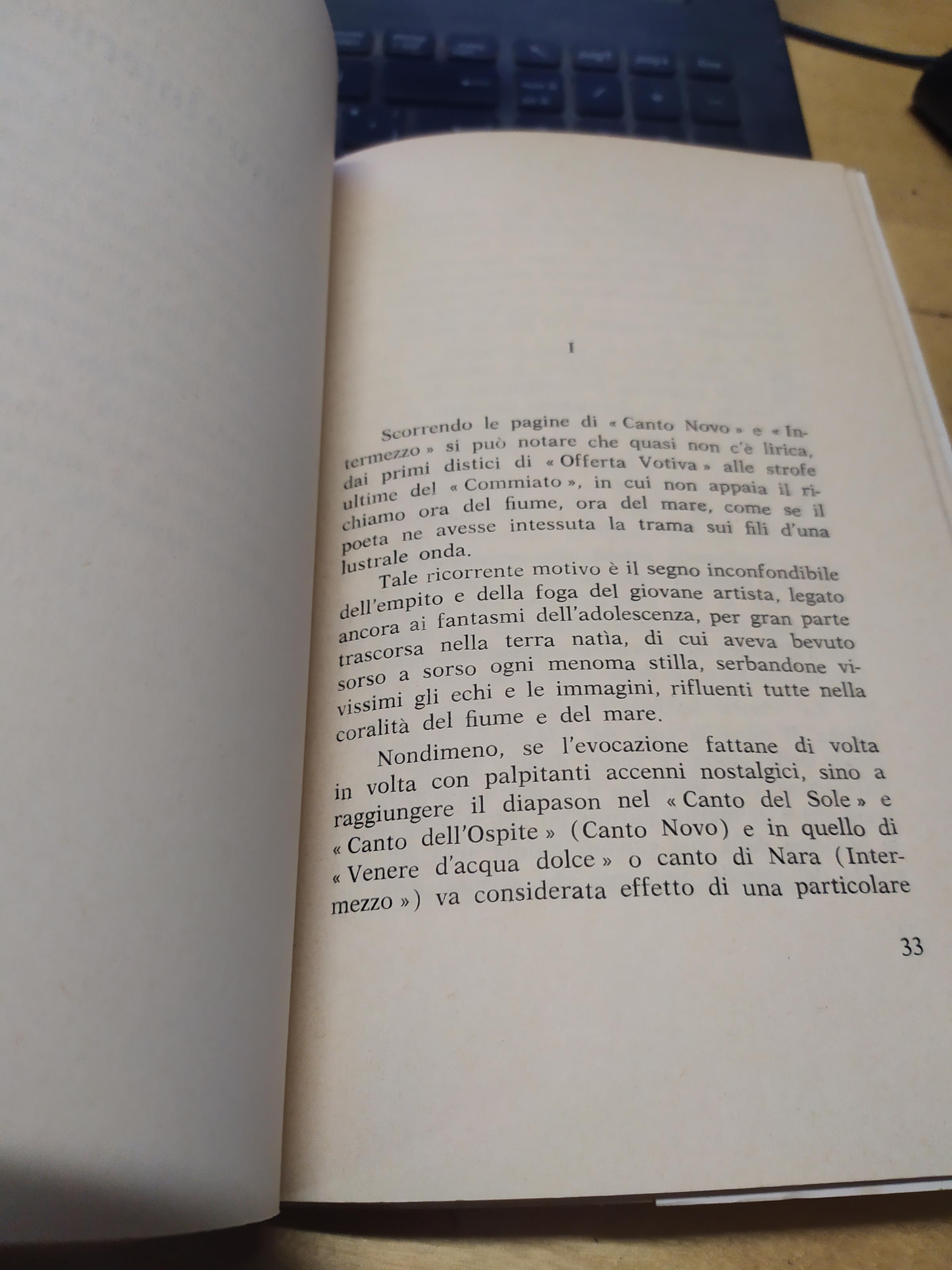 La Poesia del fiume e del mare in g.d'annunzio