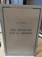 Per dialogare con la riforma renzo bertalot