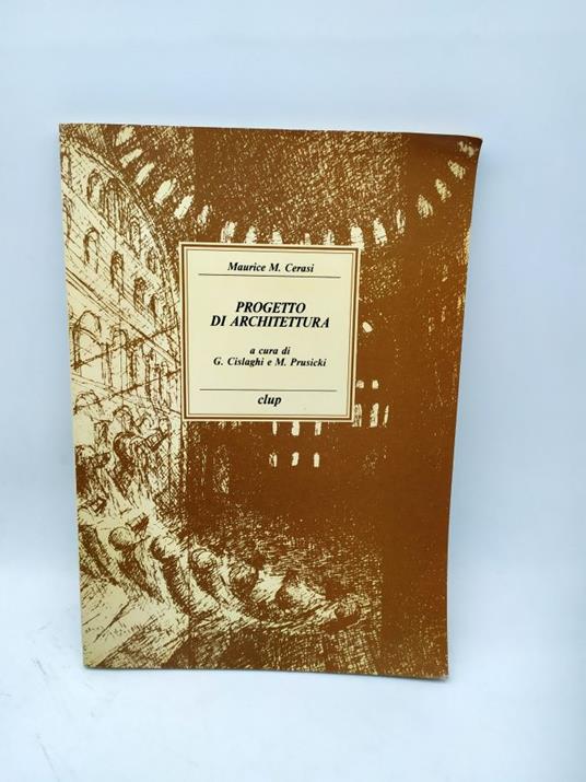 progetto di architettura maurice m cerasi clup - copertina