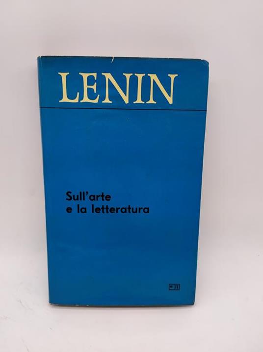 lenin sull'arte e la letteratura progress - copertina