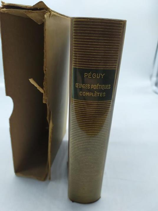 oeuvres poetiques completes charles peguy 1957 - copertina