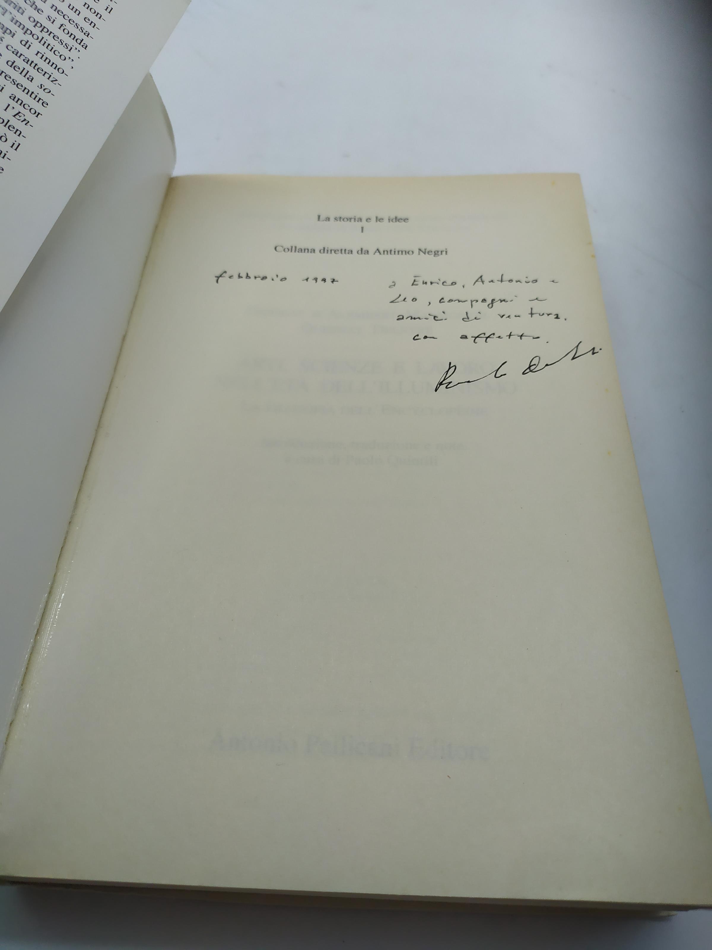 La storia e le idee arti scienze e lavoro nell'età dell'illuminismo