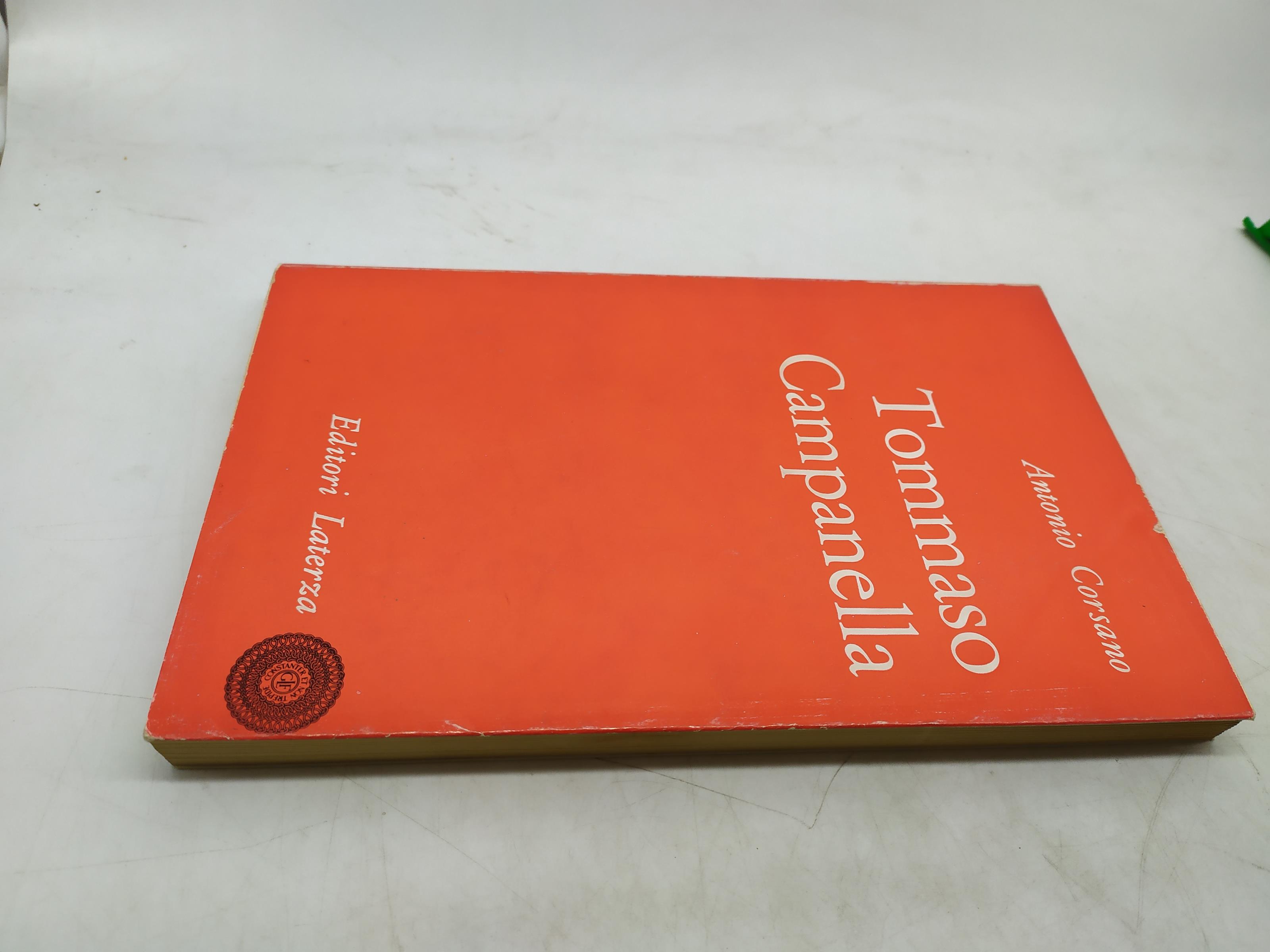 antonio corsano tommaso campanella laterza