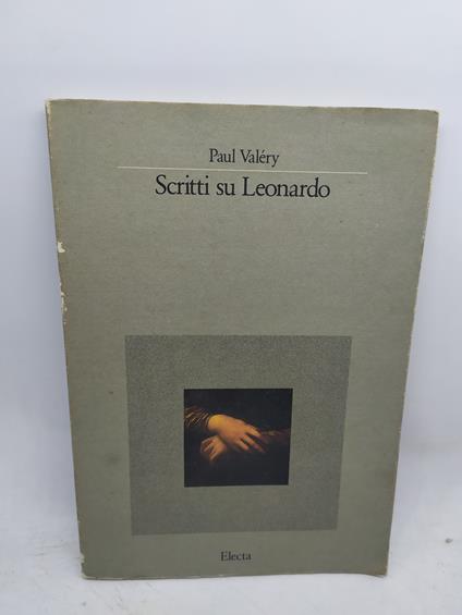 paul valèry scritti su leonardo electa - copertina
