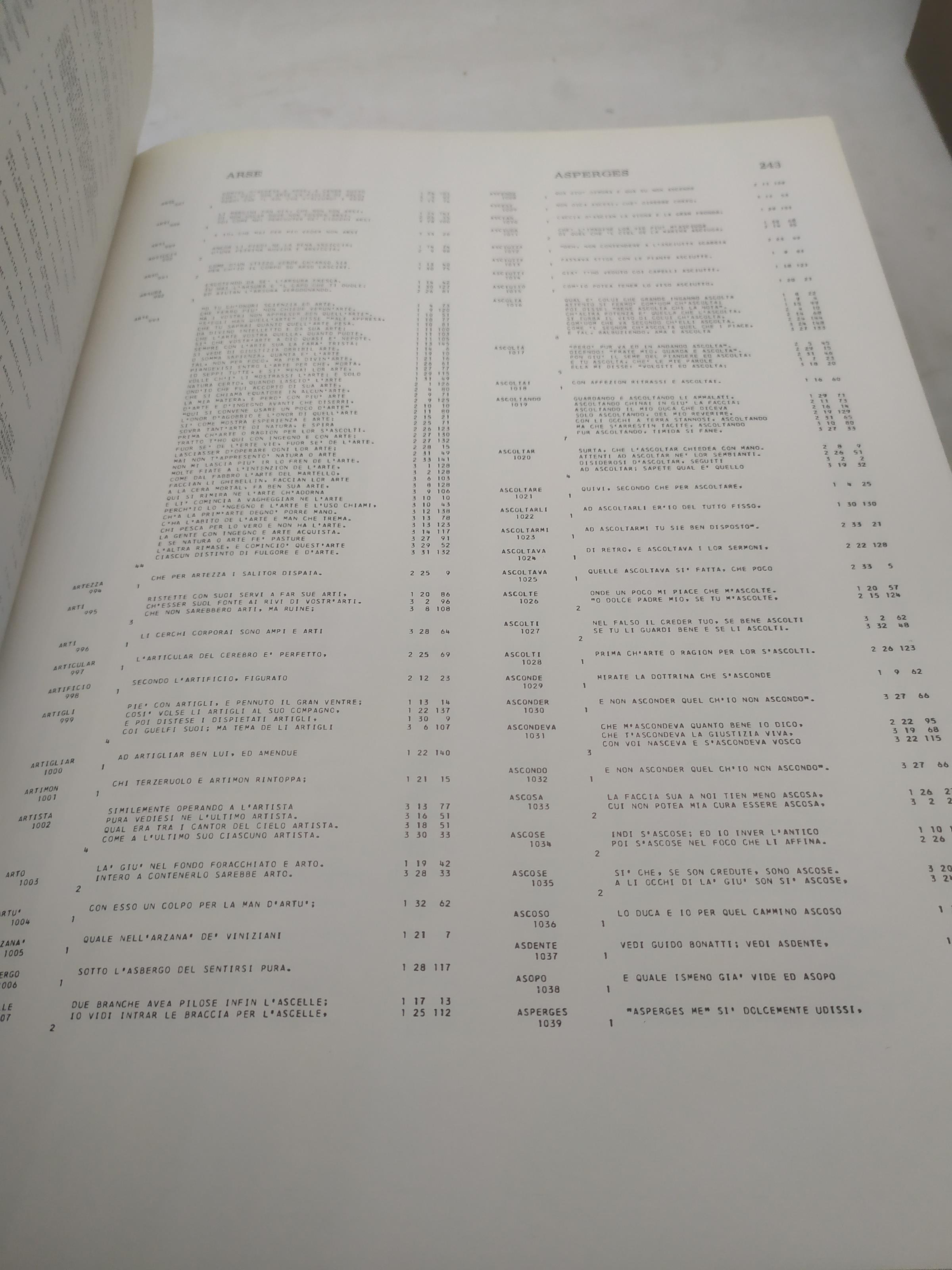 dante la divina commedia ibm 1981
