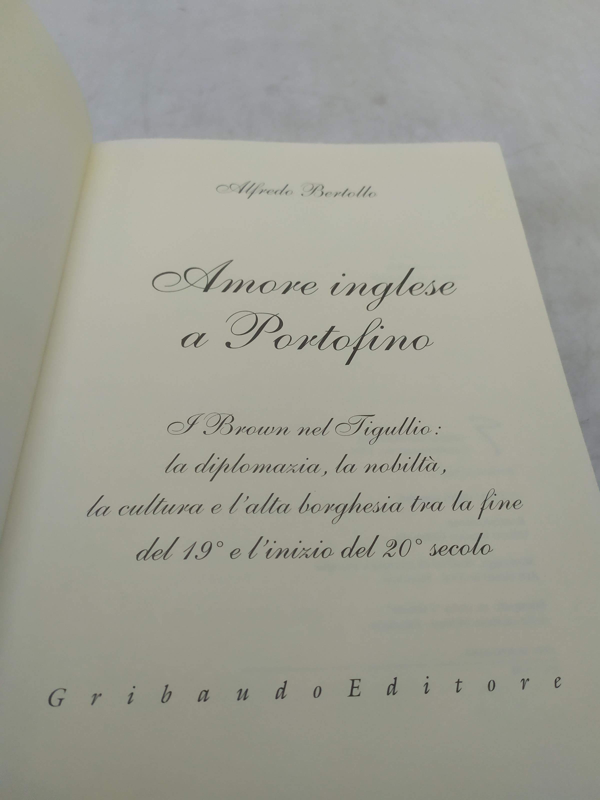 amore inglese a portofino alfredo bertollo gribaudo