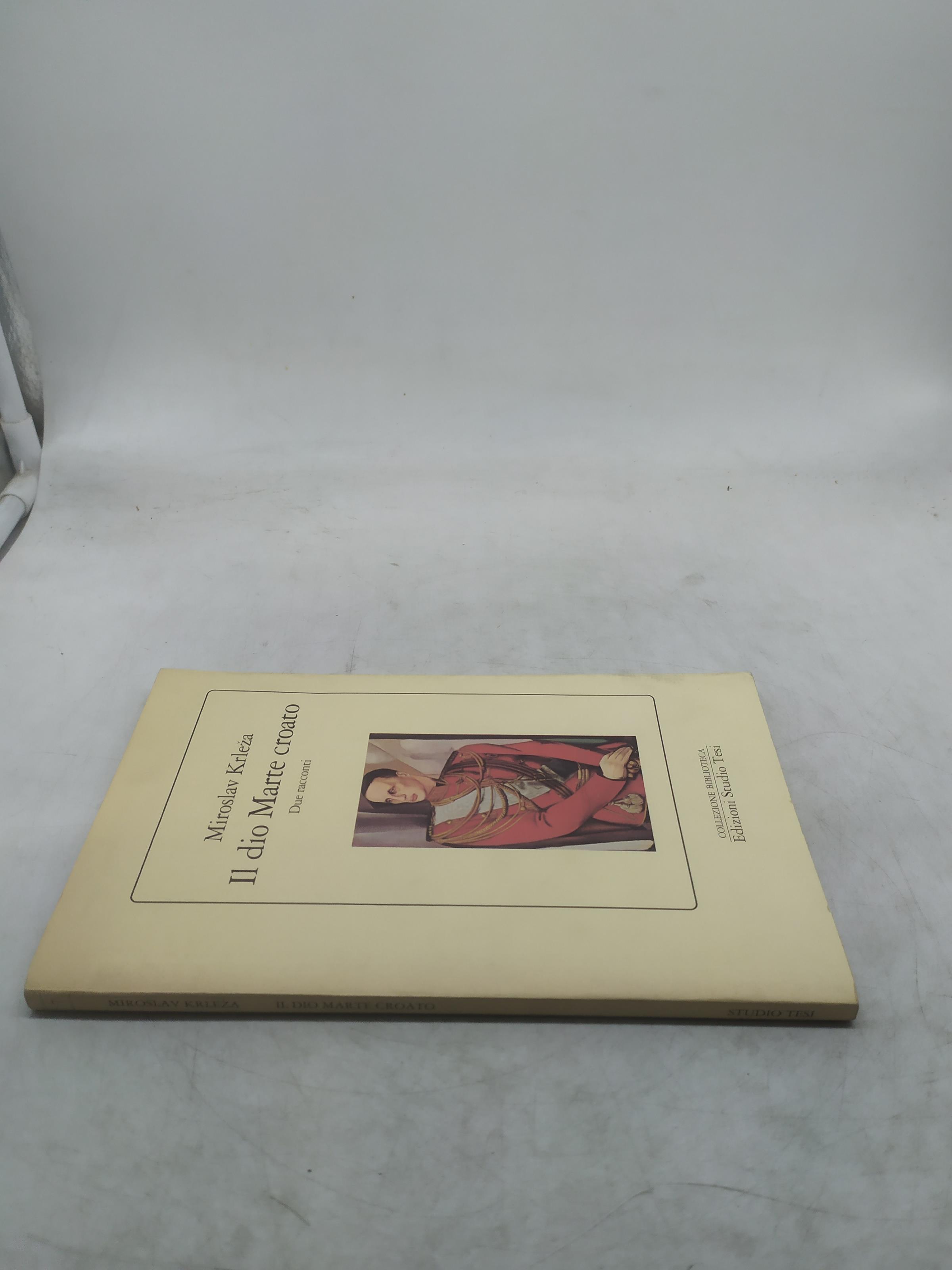 miroslav krleza il dio marte croato due racconti