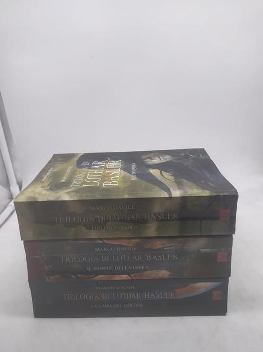 trilogia di lothar basler marco davide 3 volumi - copertina