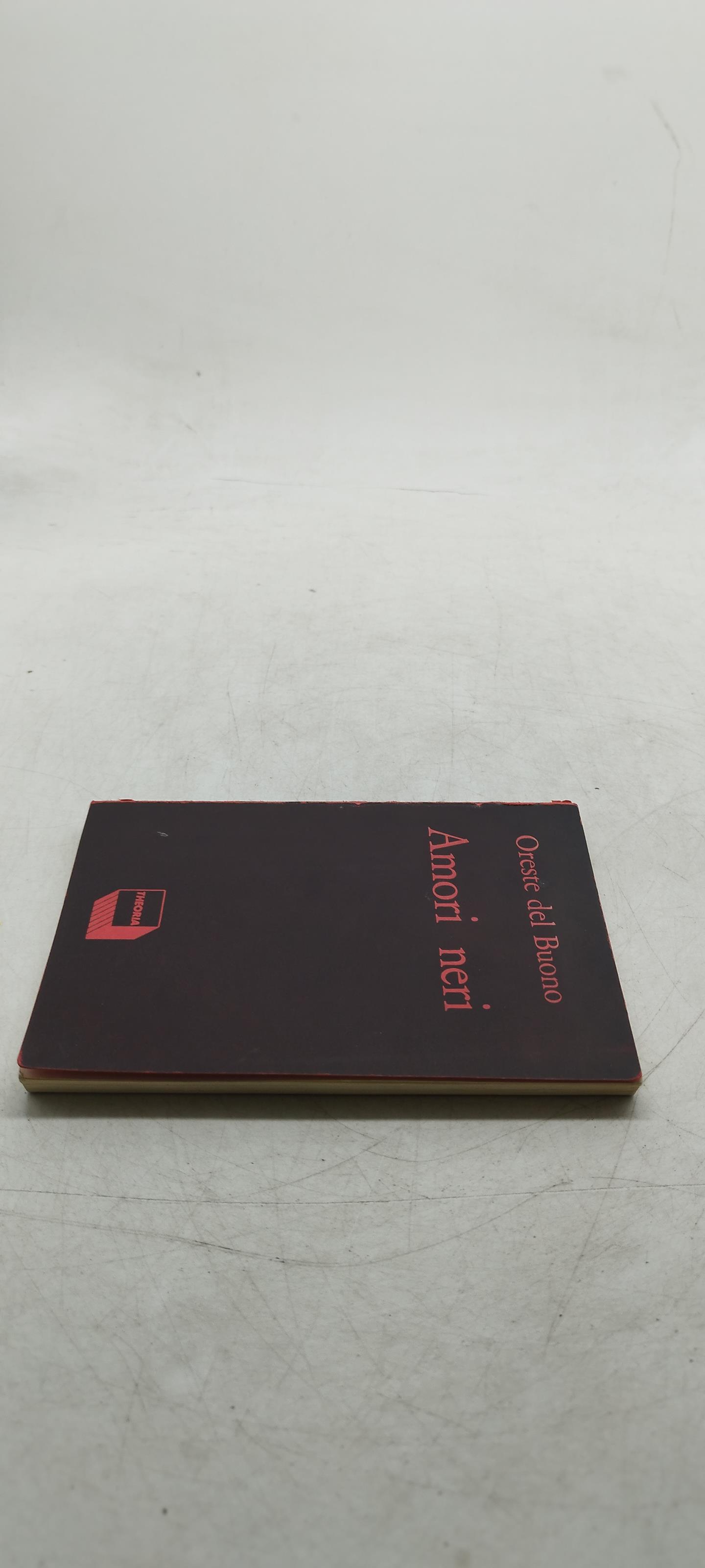 oreste del buono amori neri theoria 1985