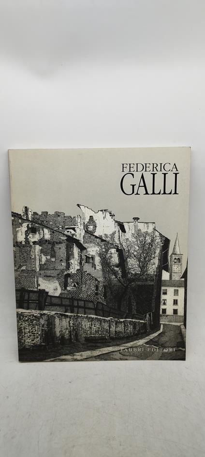 federico galli mostra antologia acqueforti 1954/1990 fabbri editori - copertina