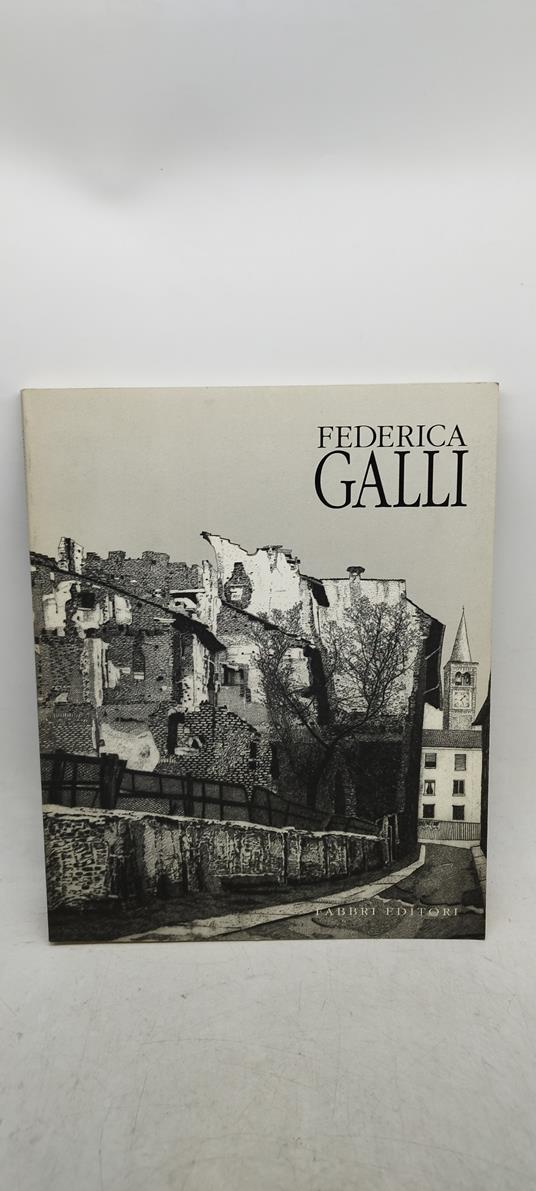 federico galli mostra antologia acqueforti 1954/1990 fabbri editori - copertina