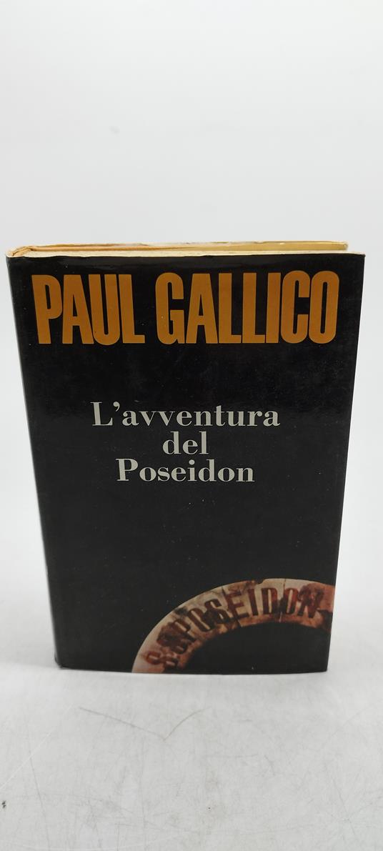 paul gallico l'avventura del poseidon paul gallico - copertina