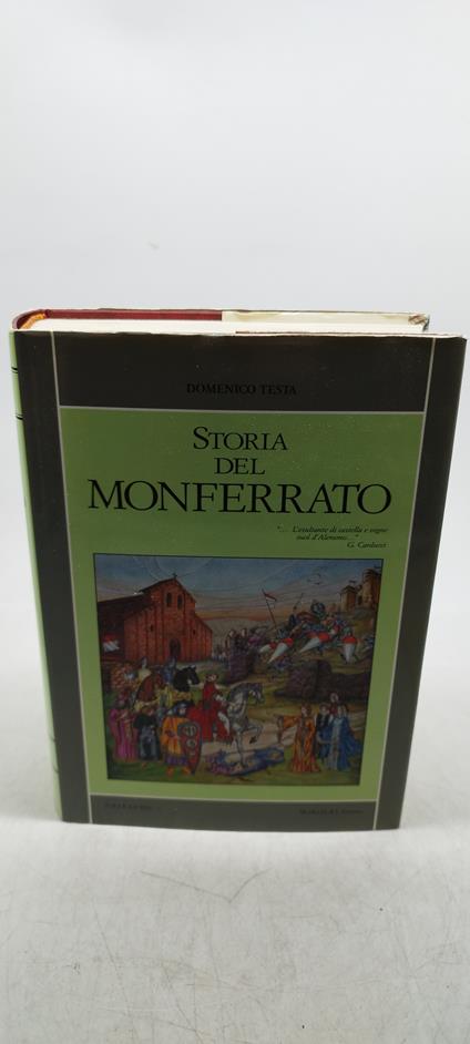 domenico testa storia del monferrato gribaudo - copertina