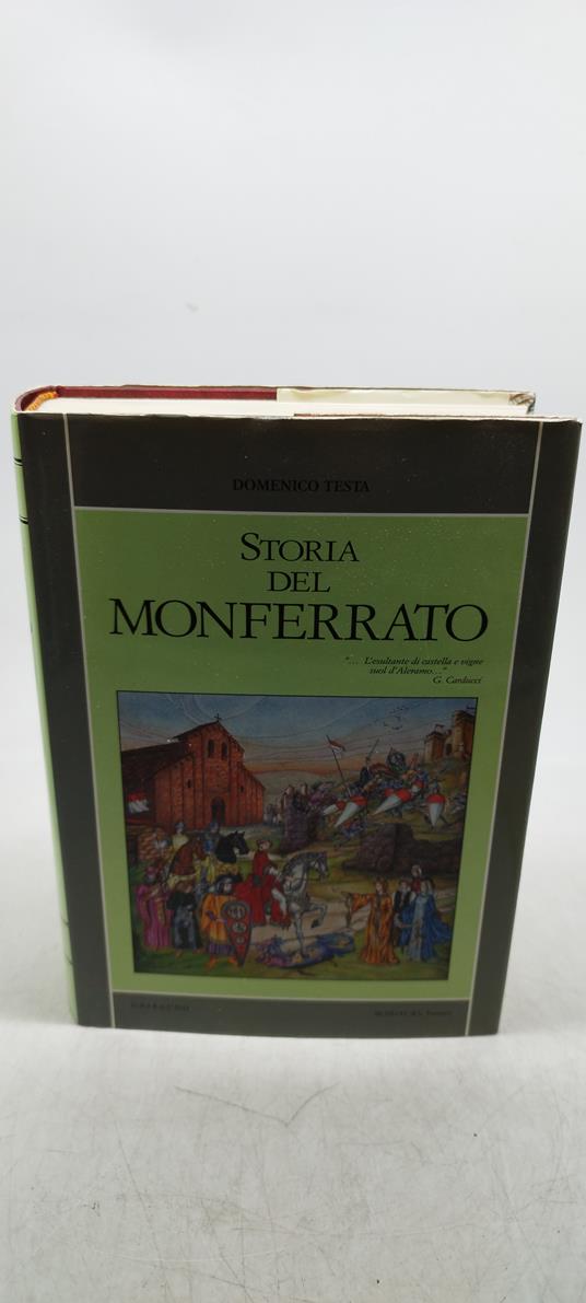 domenico testa storia del monferrato gribaudo - copertina