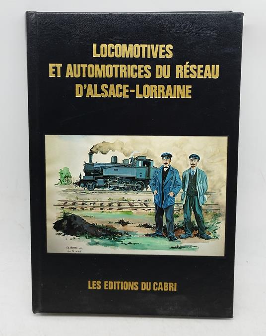 locomotives et automotrices du reseau d'alsace lorraine - copertina