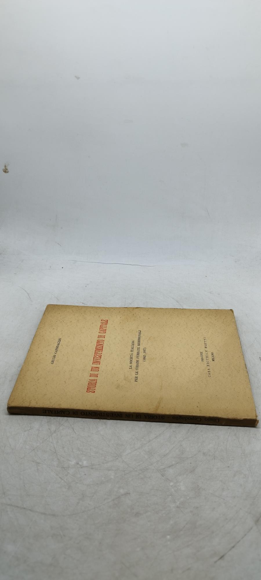 storia di un investimento di capitale