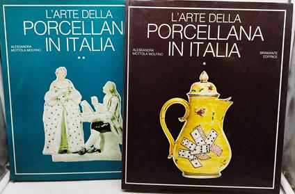 L' arte della porcellana in italia 2 volumi - Alessandra Mottola Molfino - copertina