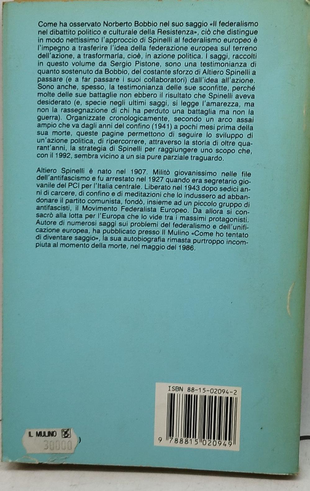Una strategia per gli stati uniti d'europa