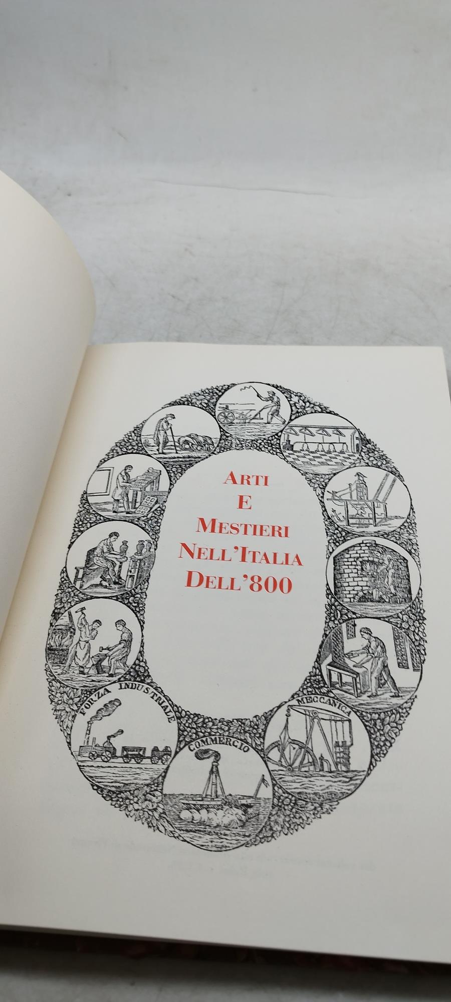 arte e mestieri nell'italia dell'800 reprint 1990