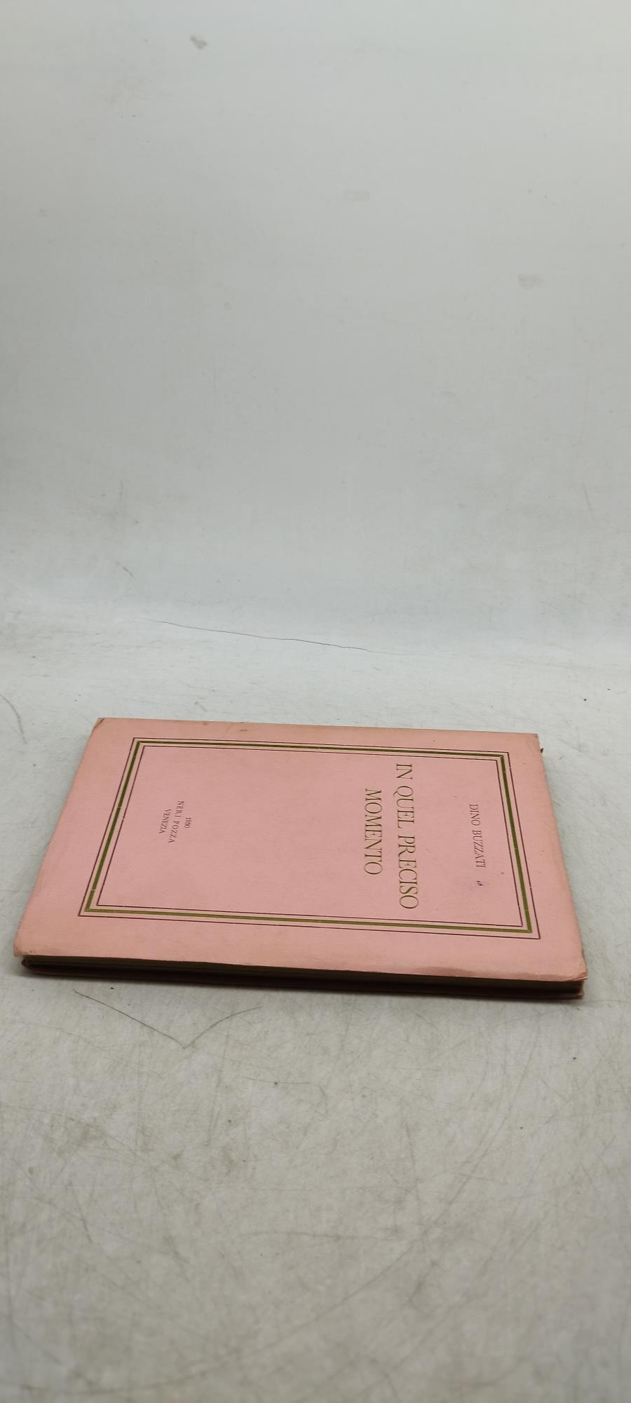 in quel preciso momento