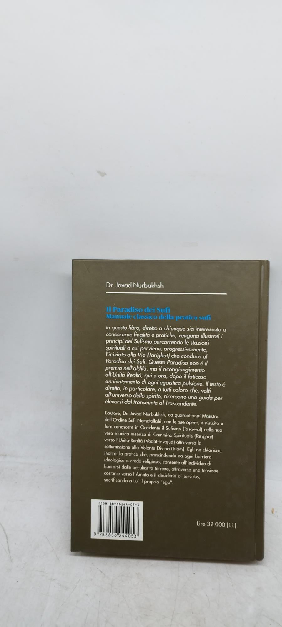 il paradiso dei sufi manuale classico della pratica sufi
